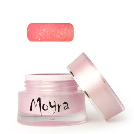 Moyra Color Gel Neon Glitter Red