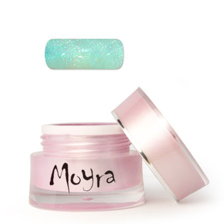 Moyra Color Gel Neon Glitter Blue