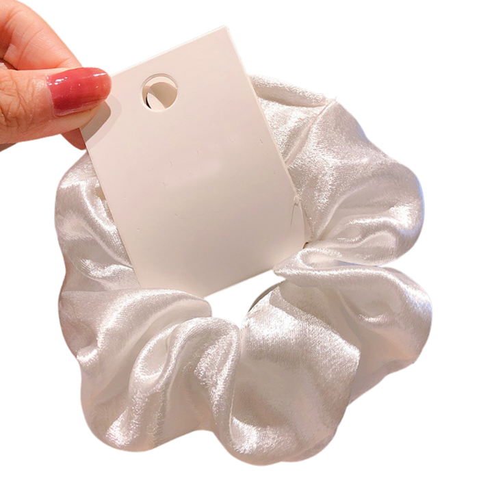 Metallic Sateng Scrunchie