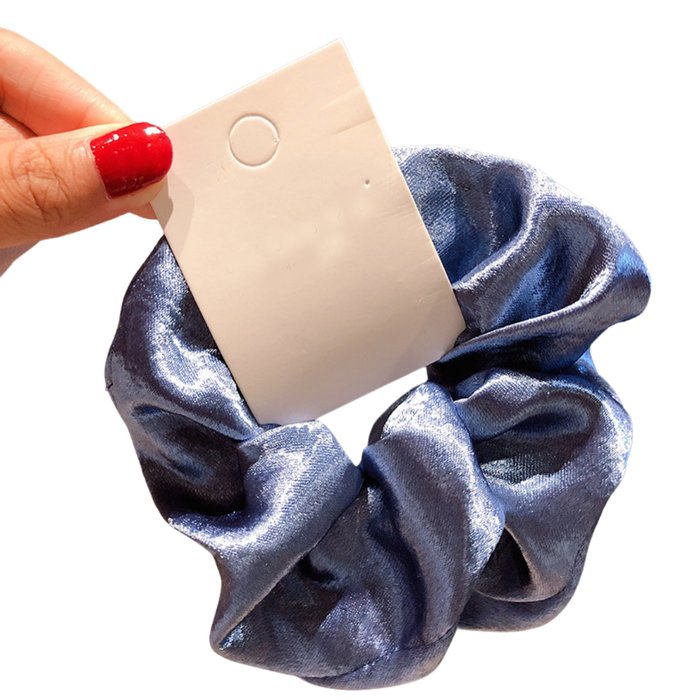Metallic Sateng Scrunchie