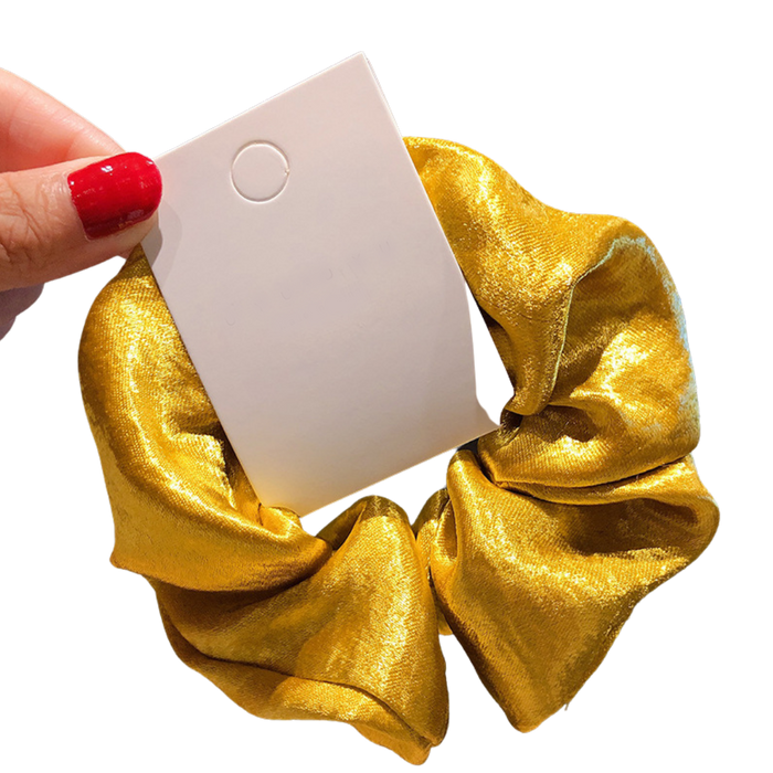 Metallic Sateng Scrunchie
