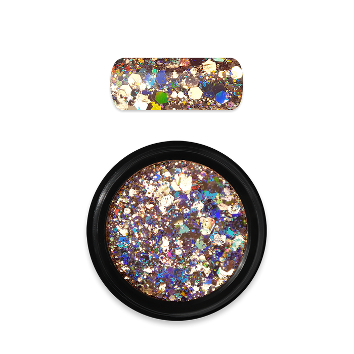 Moyra Holo Glitter Mix Gold