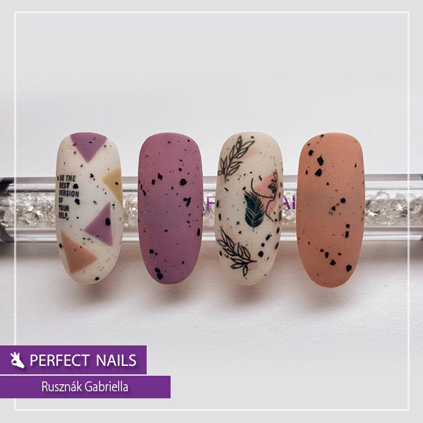 LacGel Granite Effect Top Gel Kit