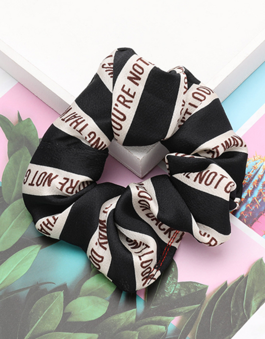 Scrunchie Letter View