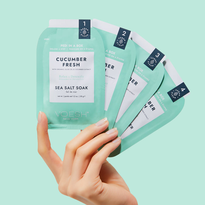 Voesh Pedi in a box - 4step Cucumber Fresh