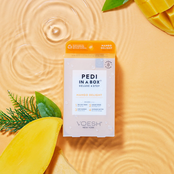 Voesh Pedi in a box - 4step Mango Delight